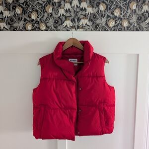 Old Navy Bright Red Vest